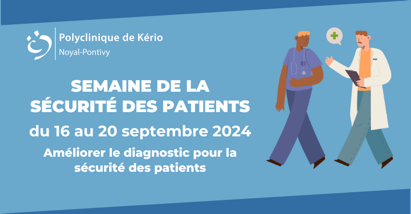 Illustration - Semaine de la sécurité des patients 2024 