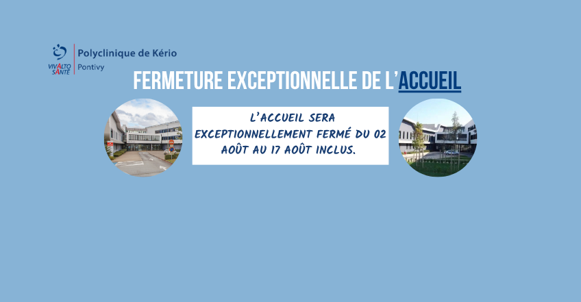 Illustration - Fermeture exceptionnelle accueil